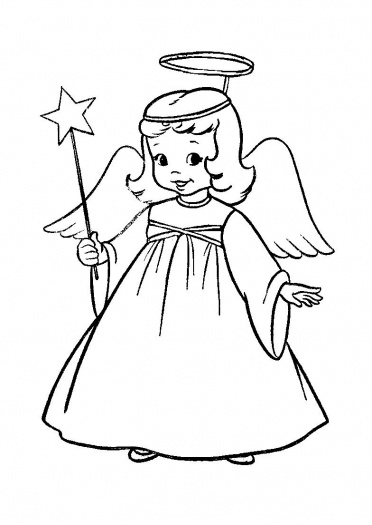 Angel Coloring Pages