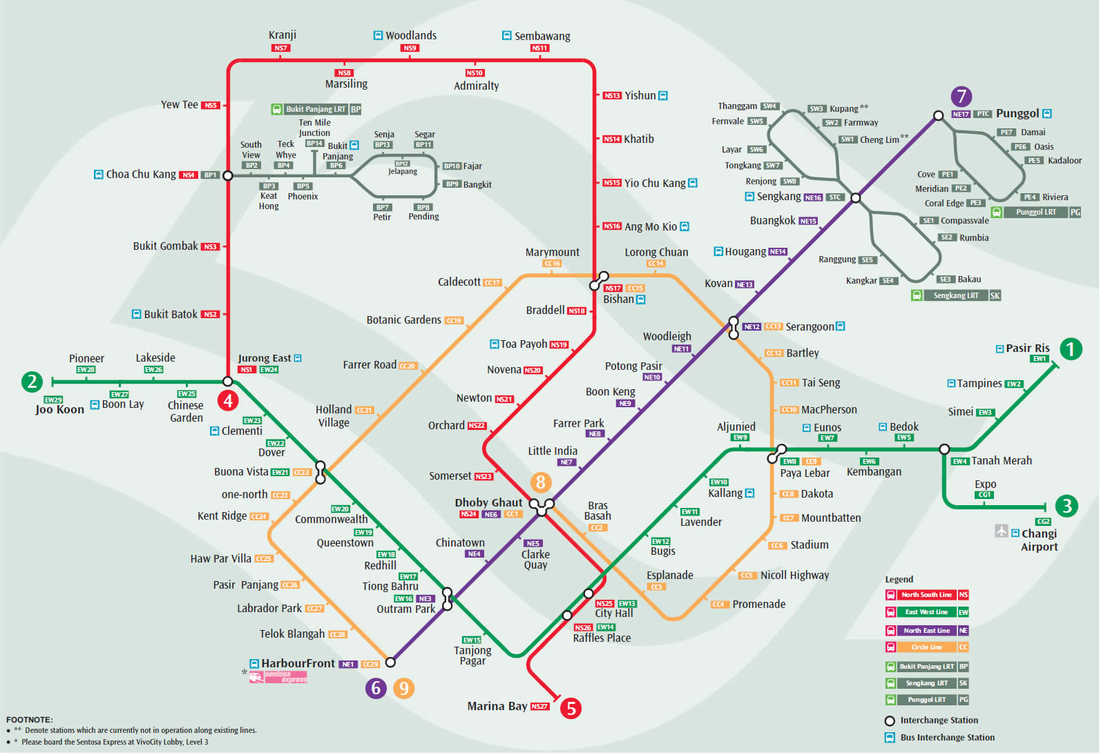 mrt map of singapore mrt map of singapore