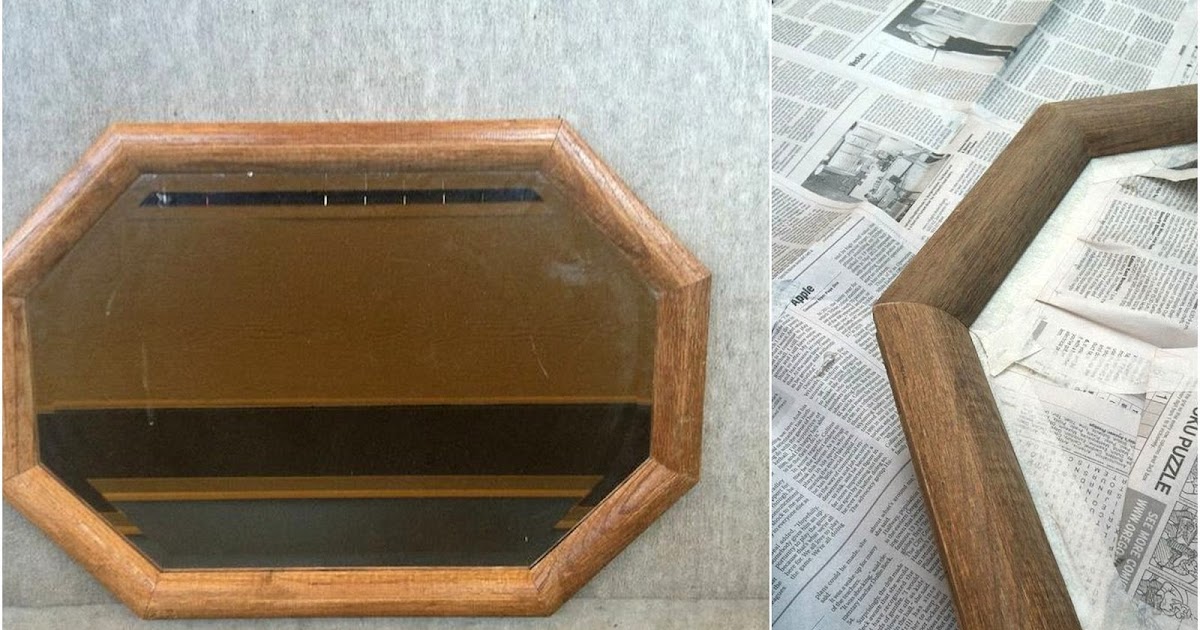 New home project, new ugly mirror for the sewing room / Create / Enjoy