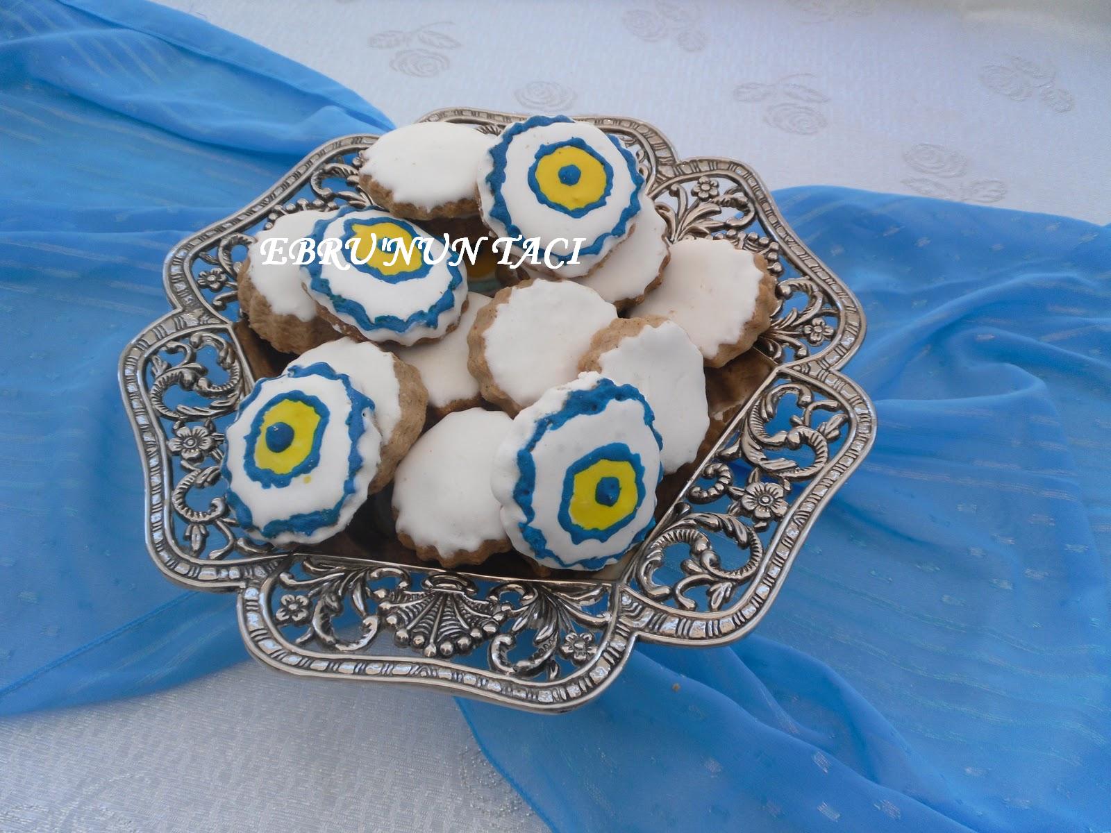 EBRUNUN TACI ŞEKER HAMURLU KURABİYE VE PASTALAR