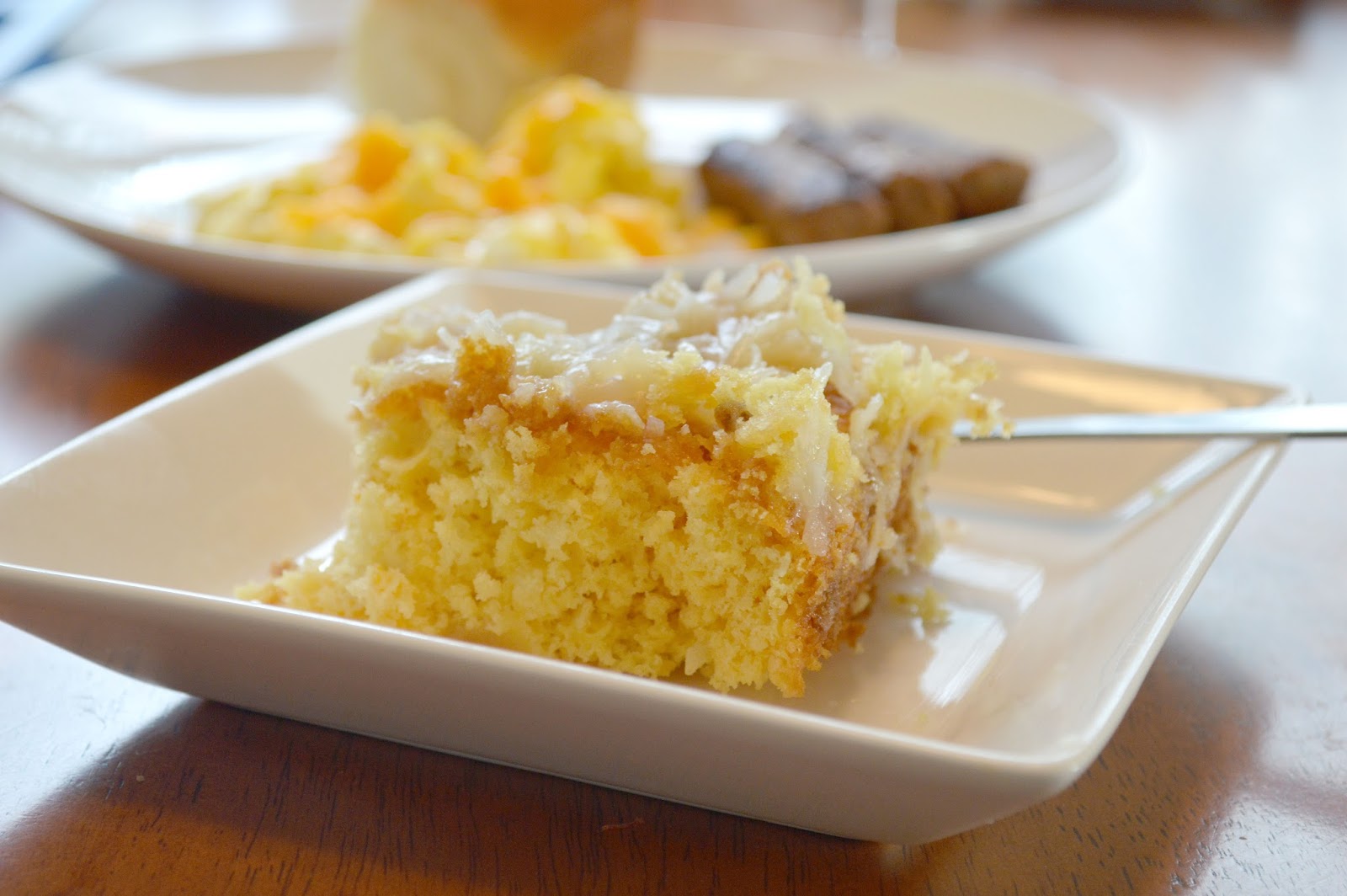 Ugly Duckling Cake for a MidWeek Brunch