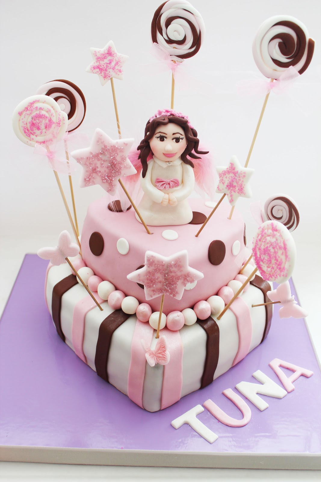 HOME COOKİES MELEK TEMALI PASTA