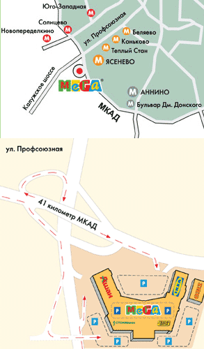 Схема проезда до мониага Схема проезда до мониага