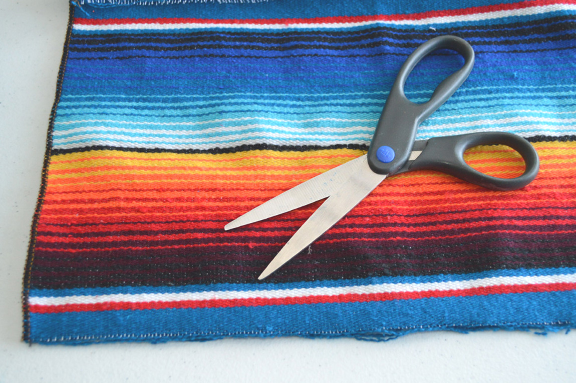 diy Blanket Print Clutch