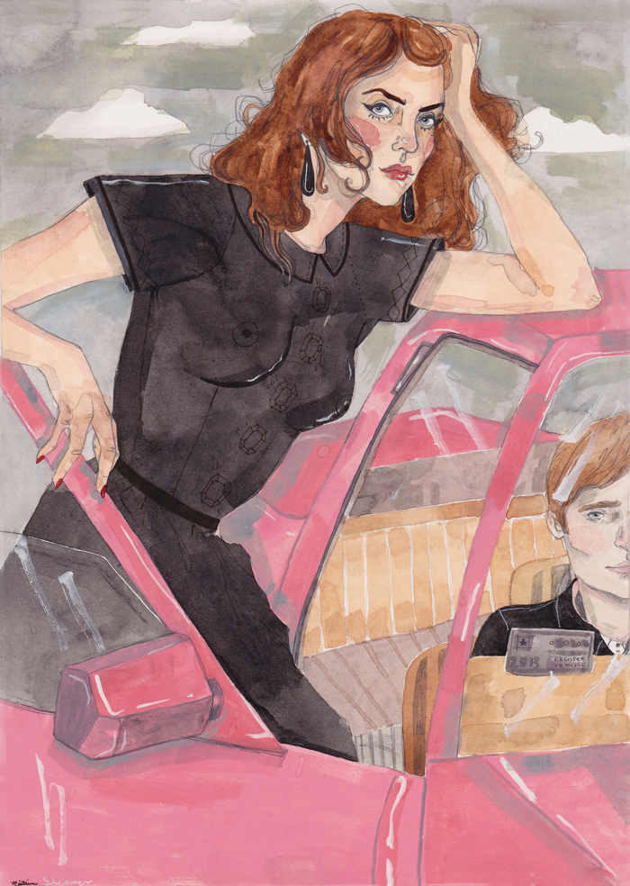 Caitlin Shearer Pink Cadillac