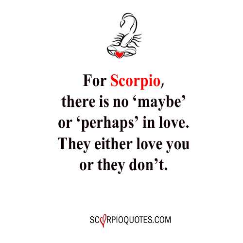 Scorpio in Love 012 Scorpio Quotes