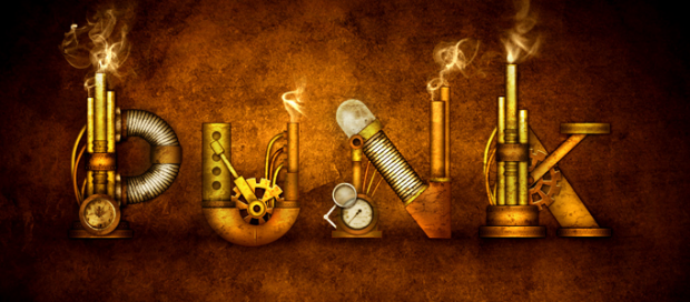 A Steampunk Type Treatment in Photoshop A Steampunk Type Treatment in Photoshop