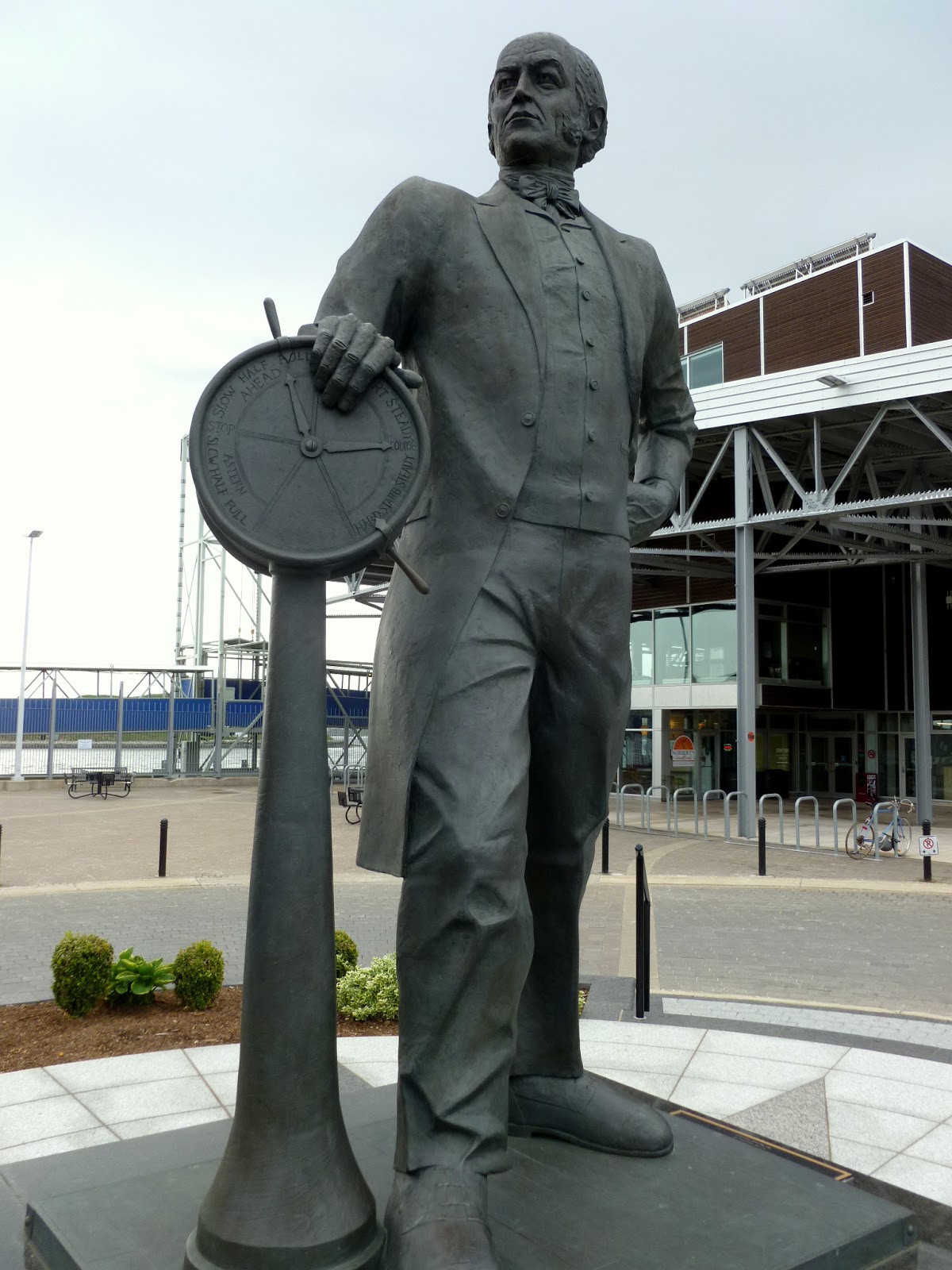 Photoops Historic Figure Samuel Cunard, Halifax, NS, Canada