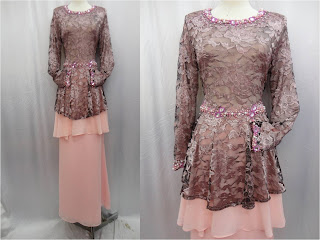 Kebaya | Skirt Labuh | Cardigan |: BAJU RAYA TERBARU LAGI (PEPLUM
