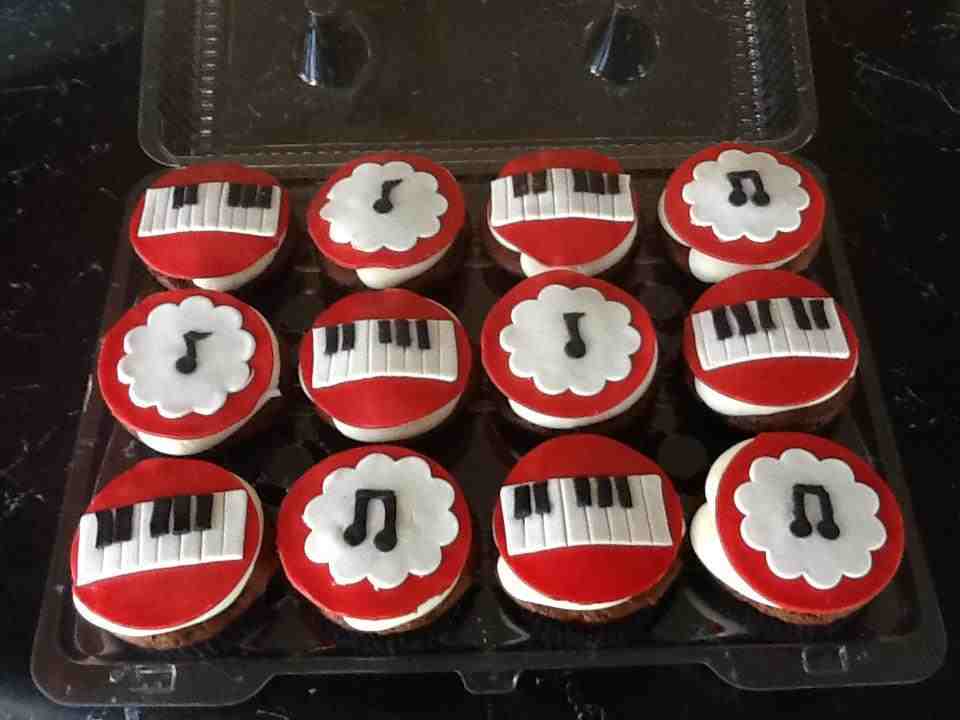 Music Cupcake Toppers Music Cupcake Toppers