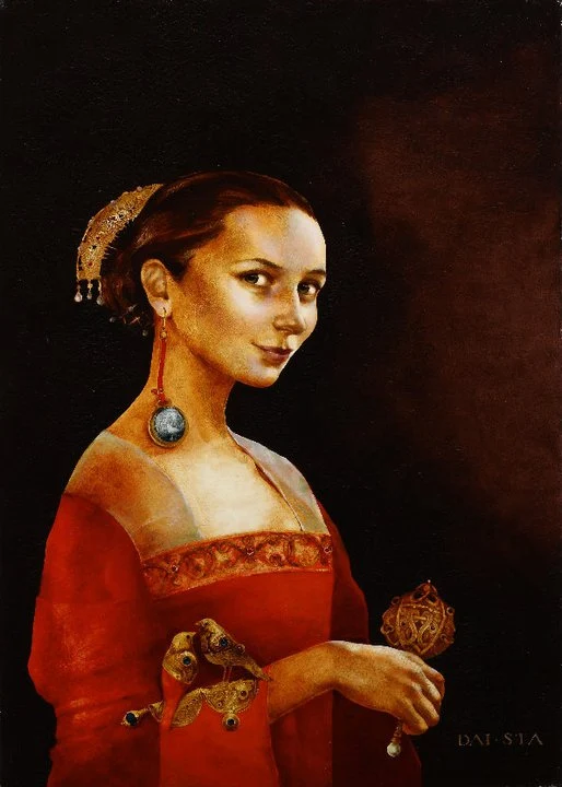 Daiva Staškevičienė 1968 | Lithuanian Symbolist / Figurative painter