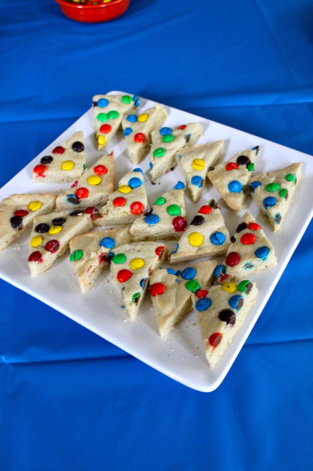 Baked Perfection M&M Sugar Cookie Bars