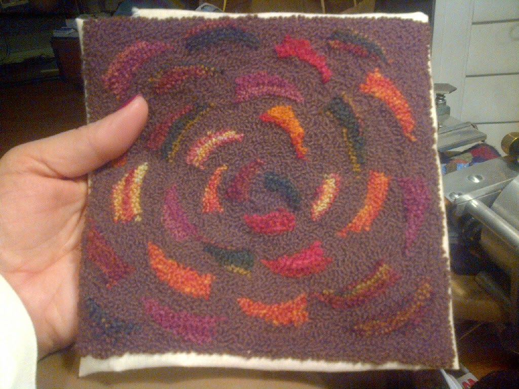 Rug Hooking Rules A few Russian Punch Needle pieces