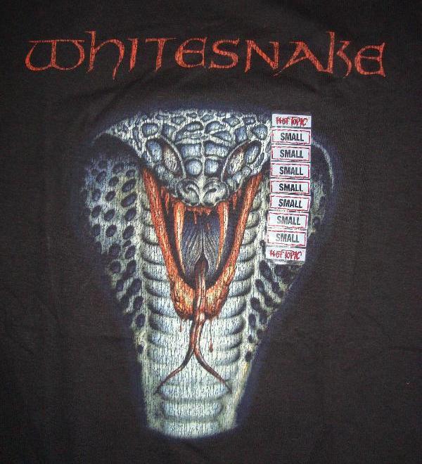 whitesnake tee