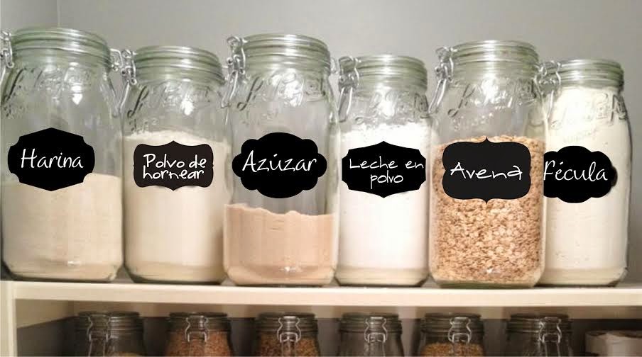 By anima renueva tarros, botellas y paredes con sus nuevos vinilos ...
