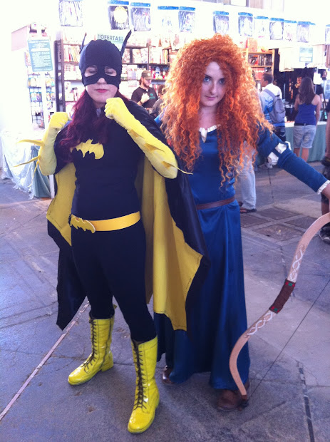 Batgirl en la Comic Con Spain 2012 Batgirl en la Comic Con Spain 2012