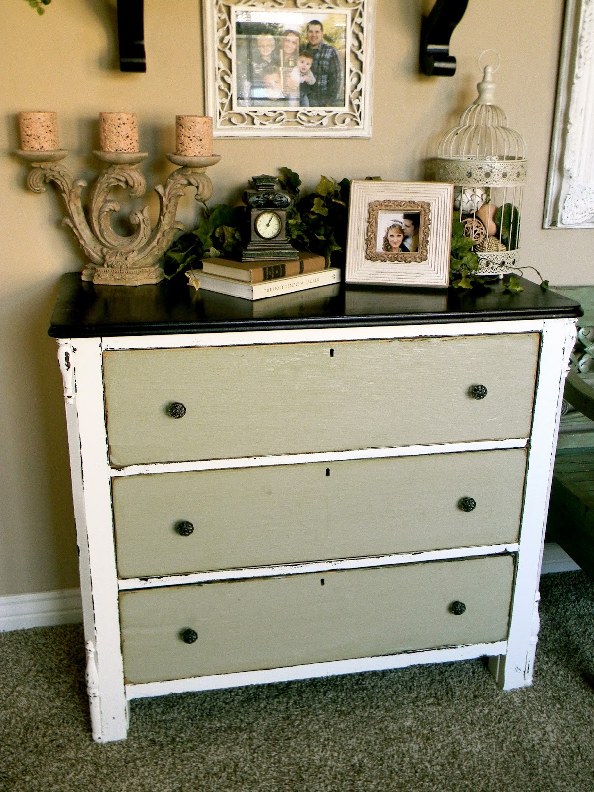 Little Bit of Paint How to Strip Veneer & a Dresser Makeover