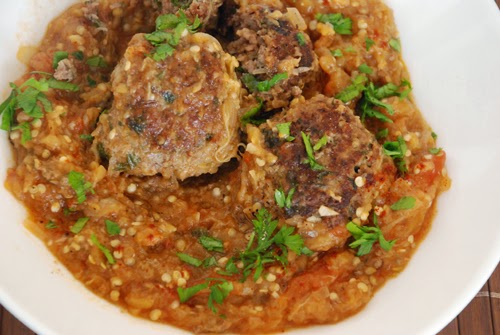ALBÓNDIGAS-CON-BERENJENA RECETAS-DE-COCINA-TODAS-LAS-RECETAS-COMIDA-HECHA-EN-.CASA
