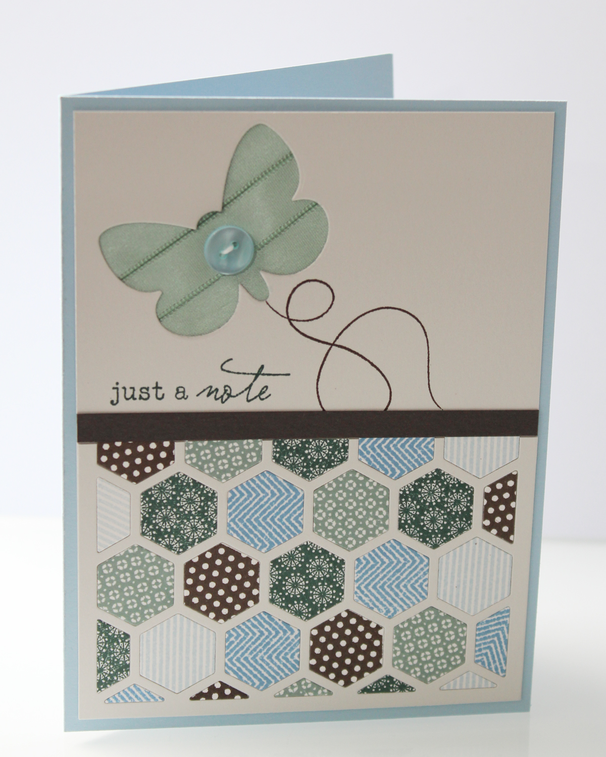 Erin Taylor Designs Papertrey Ink Stamp A Faire Ribbon Techniques Challenge