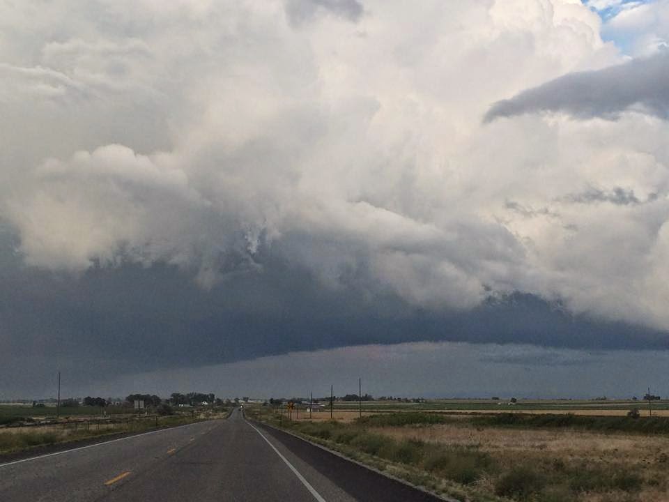 Southern Idaho Journal Severe Thunderstorms Dumps Heavy Rain & Hail On