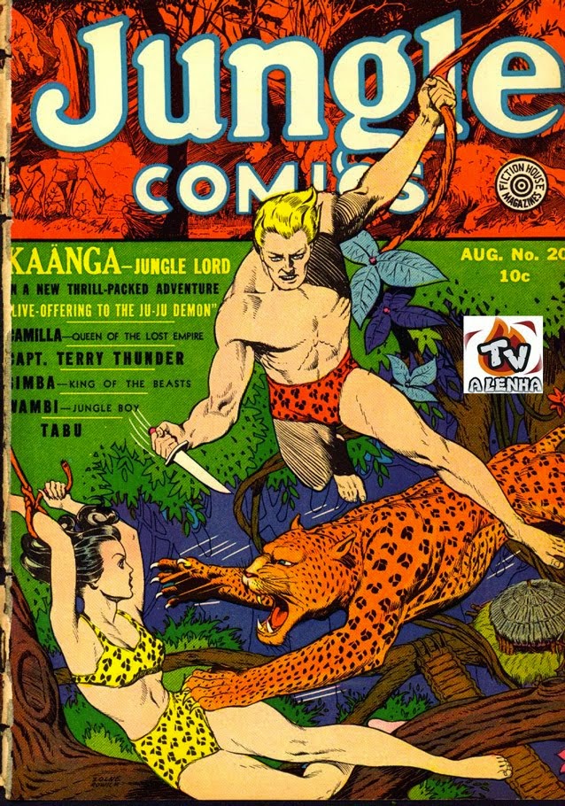 JUNGLE COMICS