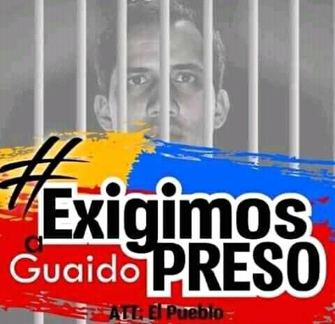 GUAIDO PRESO YA...