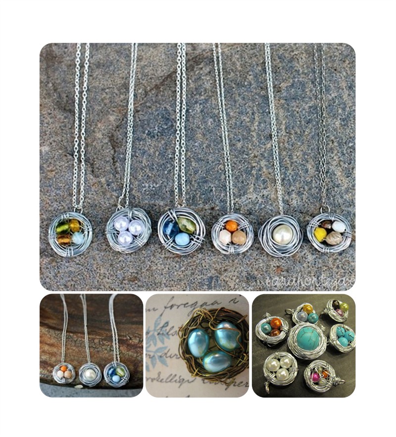 The Pretty Paper Factory Diy Wire Wrapped Birds Nest Necklace Tutorial - How To Make A Wire Wrapped Bird S Nest Pendant The Pretty Paper Factory Diy Wire Wrapped Birds Nest Necklace Tutorial - How To Make A Wire Wrapped Bird S Nest Pendant