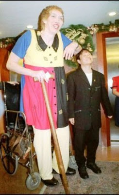 La mujer más alta del Mundo.