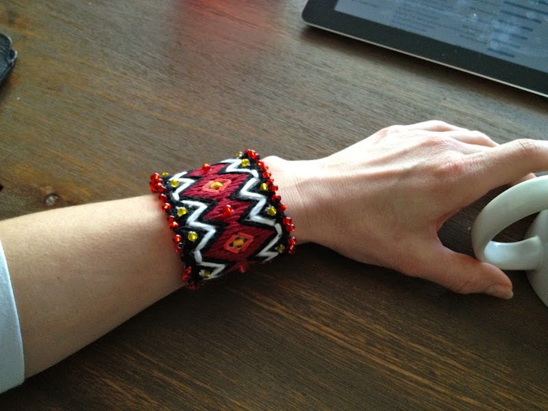 Of Dreams and Seams Embroidered Cuffs!