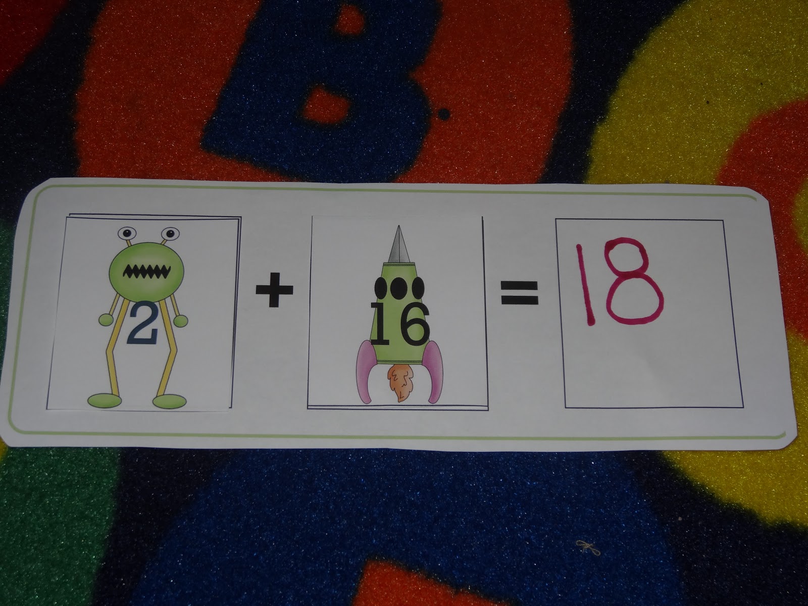 Teacher Talk: Alien Themed Math Stations and a Time Station Freebie!