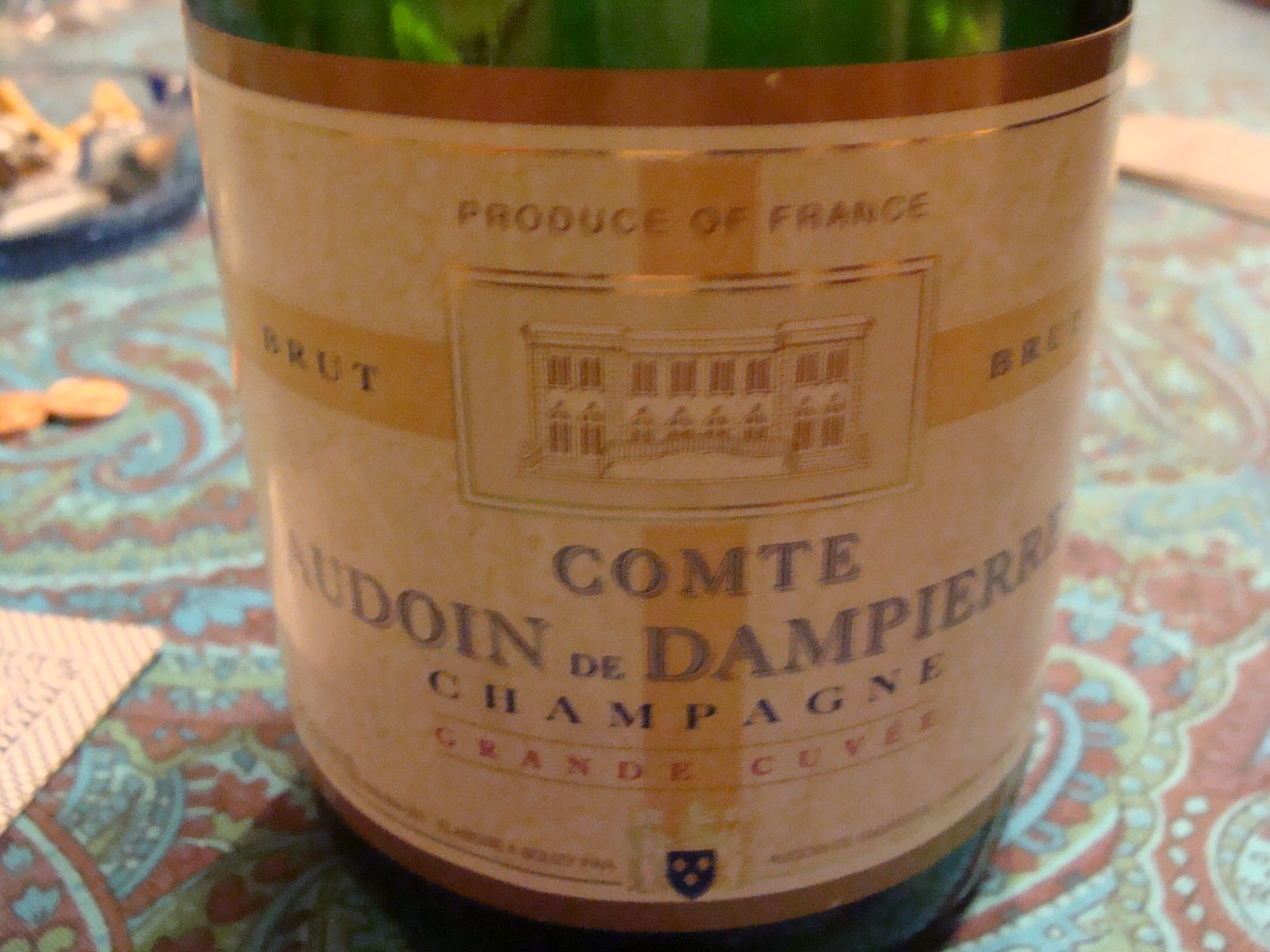 Champagne Comte Audoin de Dampierre Grande Cuvée Brut. El Alma del Vino.