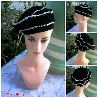 Crochet Beret, Crochet hat