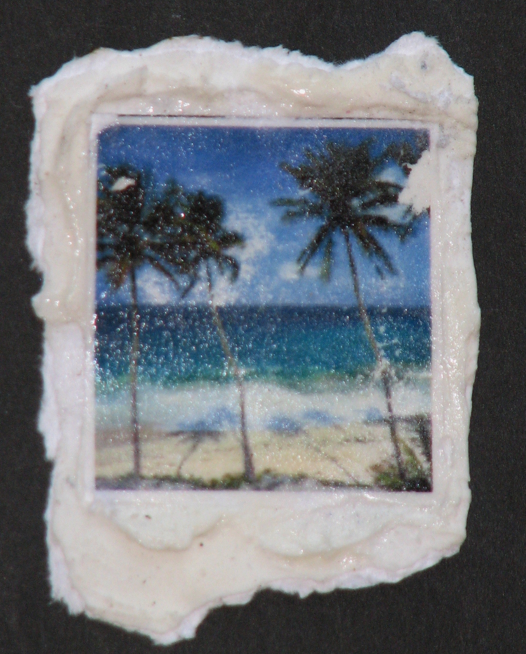 Artist Spackle Image Transfer Technique