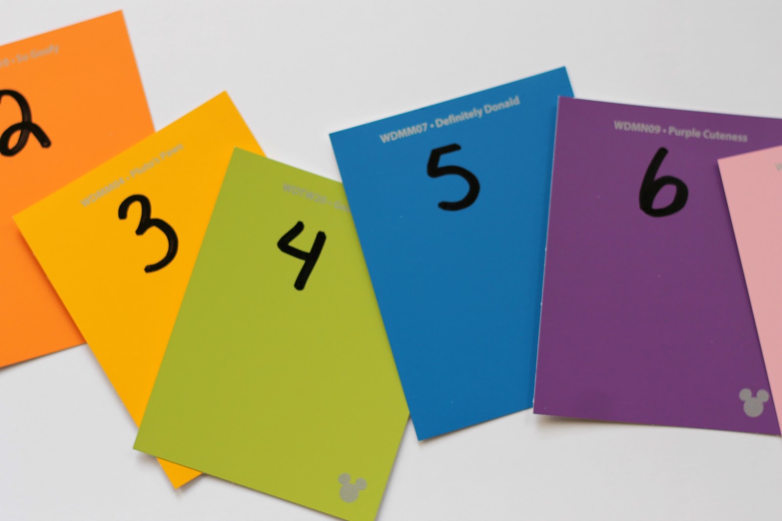 Paint Chip Number Recognition Virtual Book Club for Kids Reading Confetti