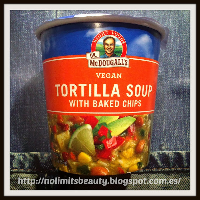 Comida iHerb: Tortilla Soup with Baked Chips de Dr. McDougall's