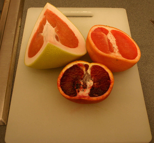 Kitchen Voyage Red blood oranges and Pink grapefruit a red temptation