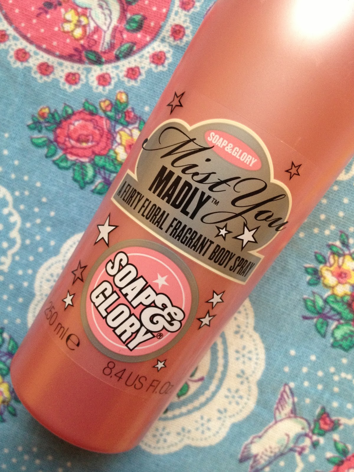 PrettyPottering Soap & Glory Mist You Madly Body Spray