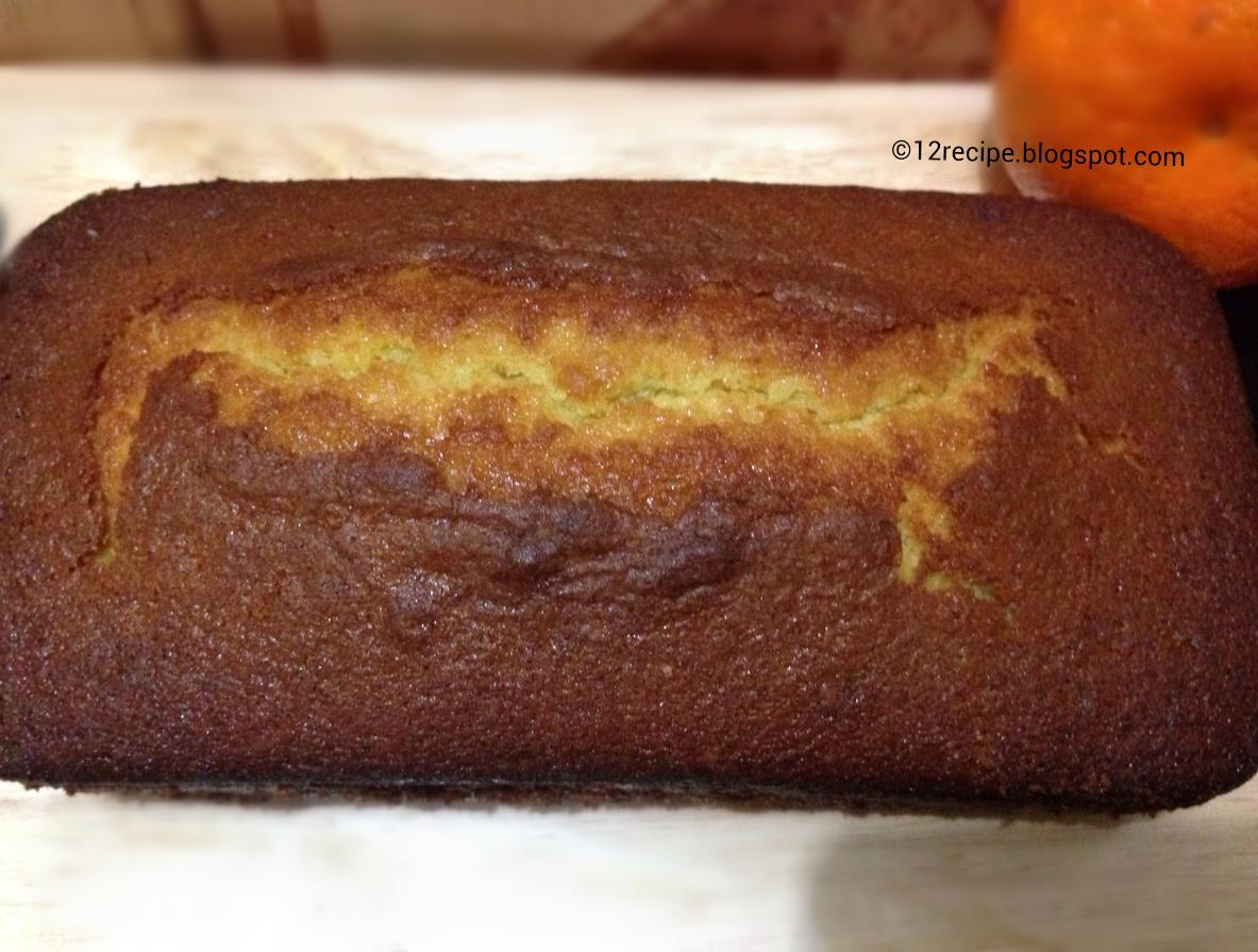Yogurt Orange Loaf Cake Recipe Book