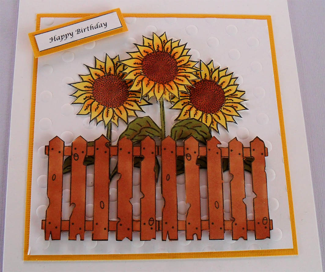 Dimension Stamps A Picket Fence Dot