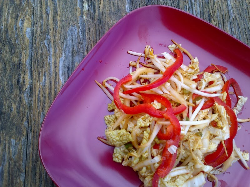 Rocket and Roses Vegan Kitchen D.K's Chinese (Napa) Cabbage & Bean