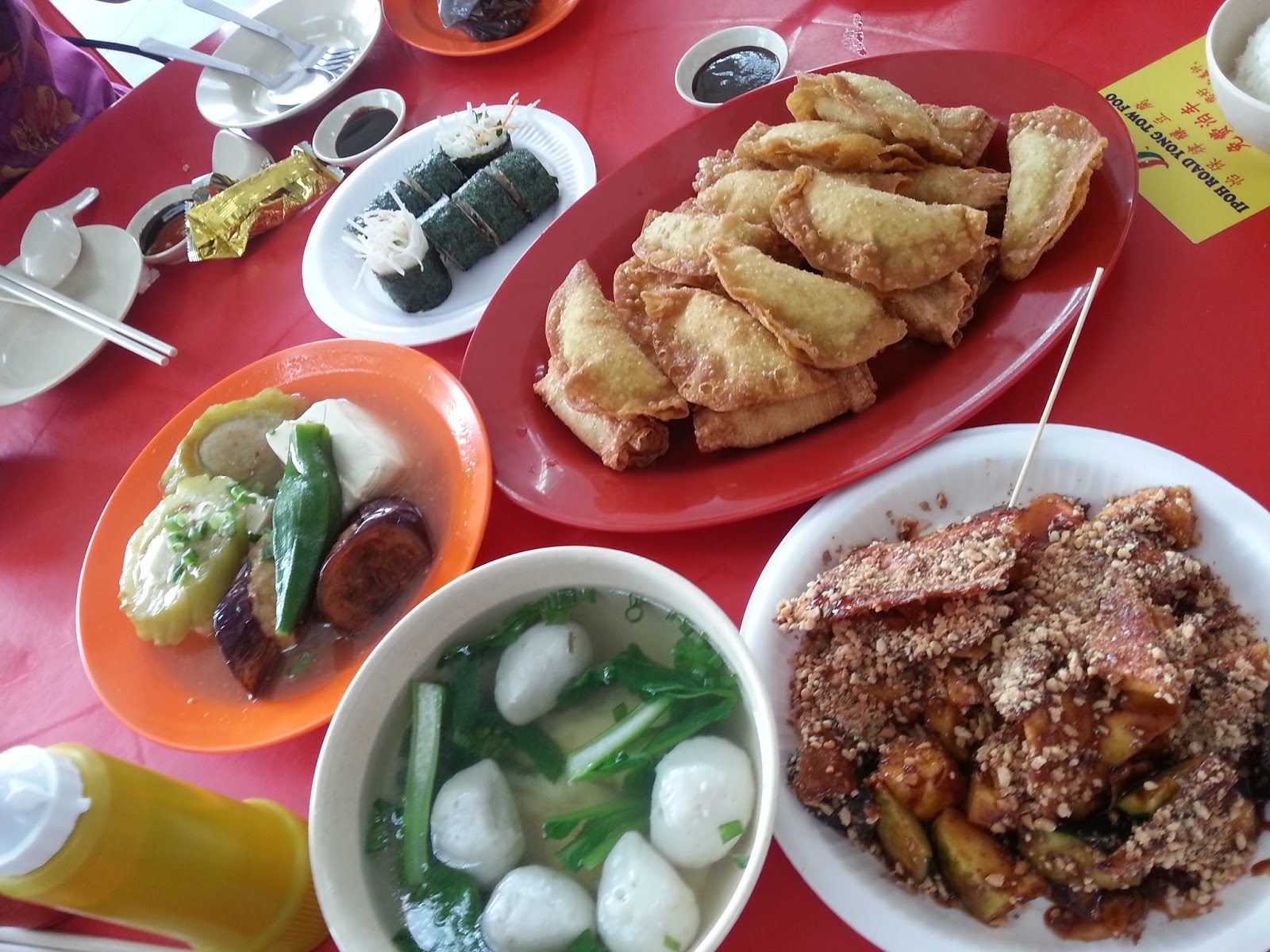 Ipoh Road Yong Tau Foo Cairnhill hotel, Jalan Ipoh Weekend Treat