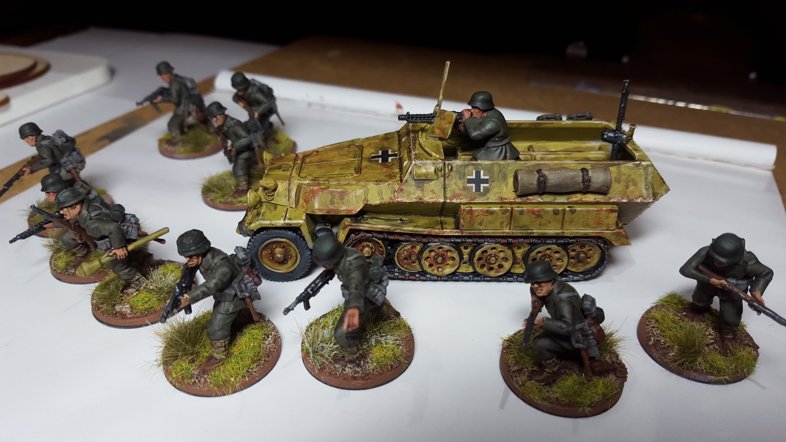 Popski's Miniatures Finally got some painting done Bolt Action