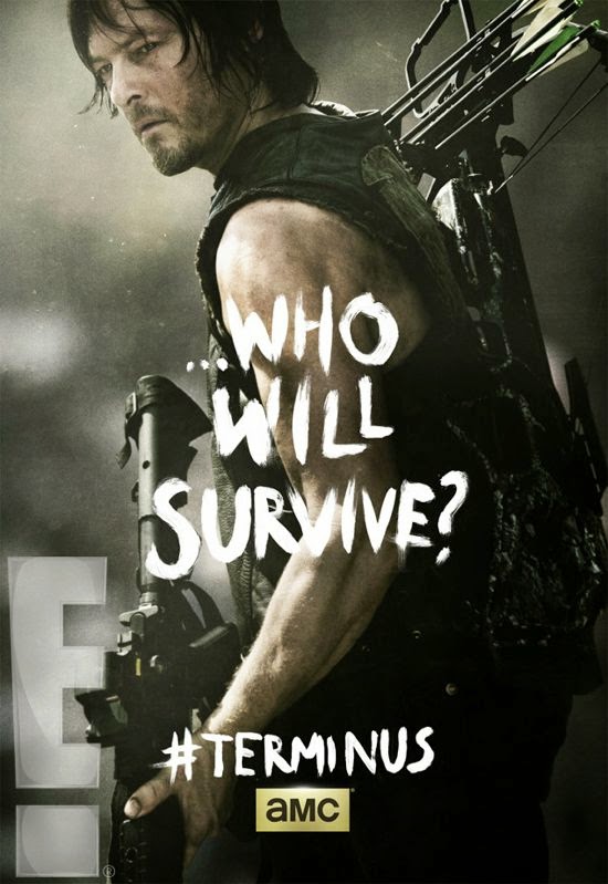 Poster de Daryl para el final de la cuarta temporada "The Walking Dead" Poster de Daryl para el final de la cuarta temporada "The Walking Dead"