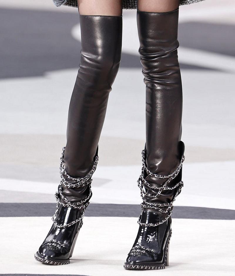 bottines femme chanel