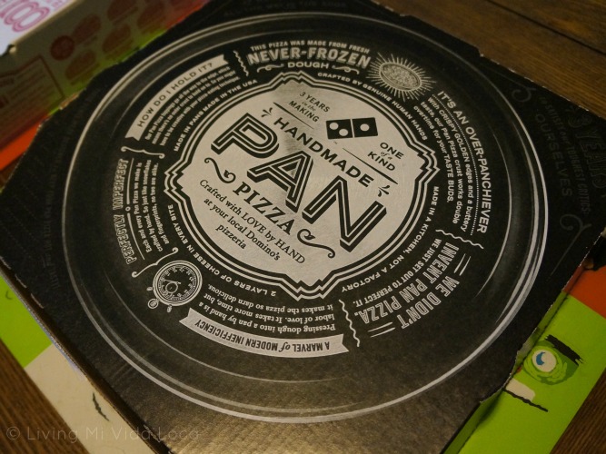 Domino's NEW Handmade Pan Pizza A review in pictures Living Mi Vida