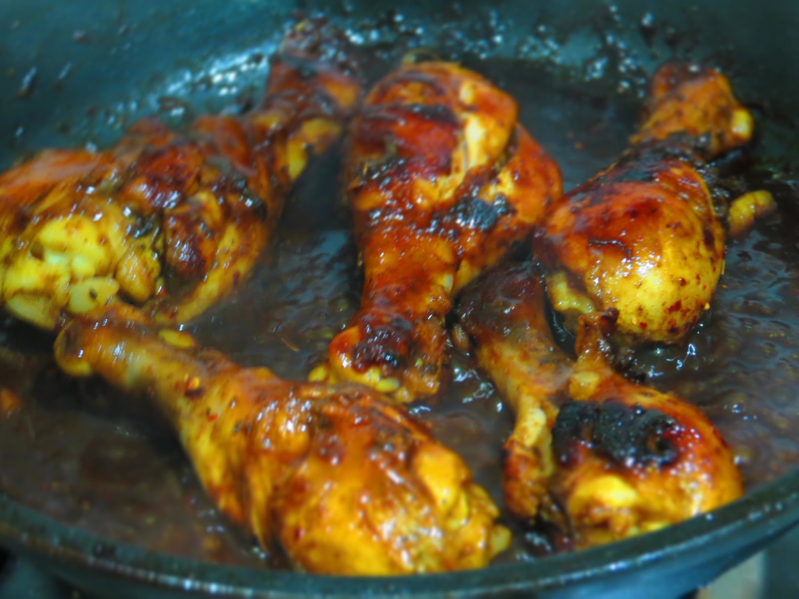 mittu cooking love Glazed Curry Chicken Legs Yummy Curry Glazed