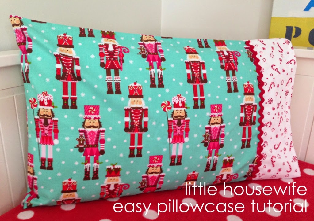 little housewife christmas pillowcases christmas pillowcases