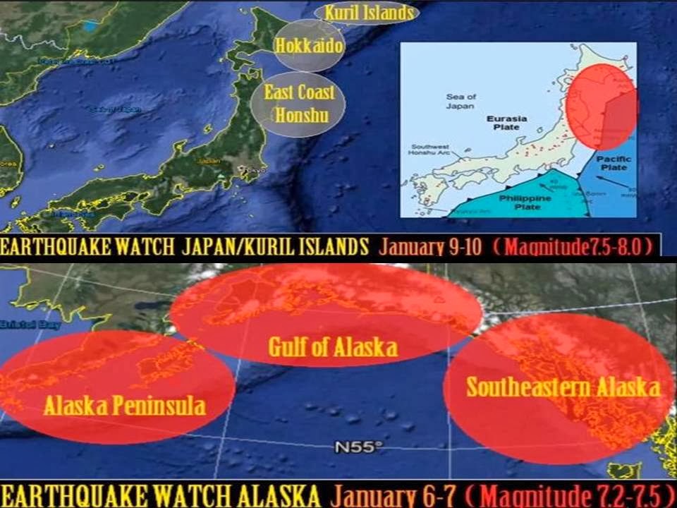 Alignment/Earthquake Watch January 610, 2014