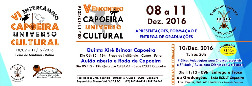 Intercâmbio Capoeira Universo Cultural