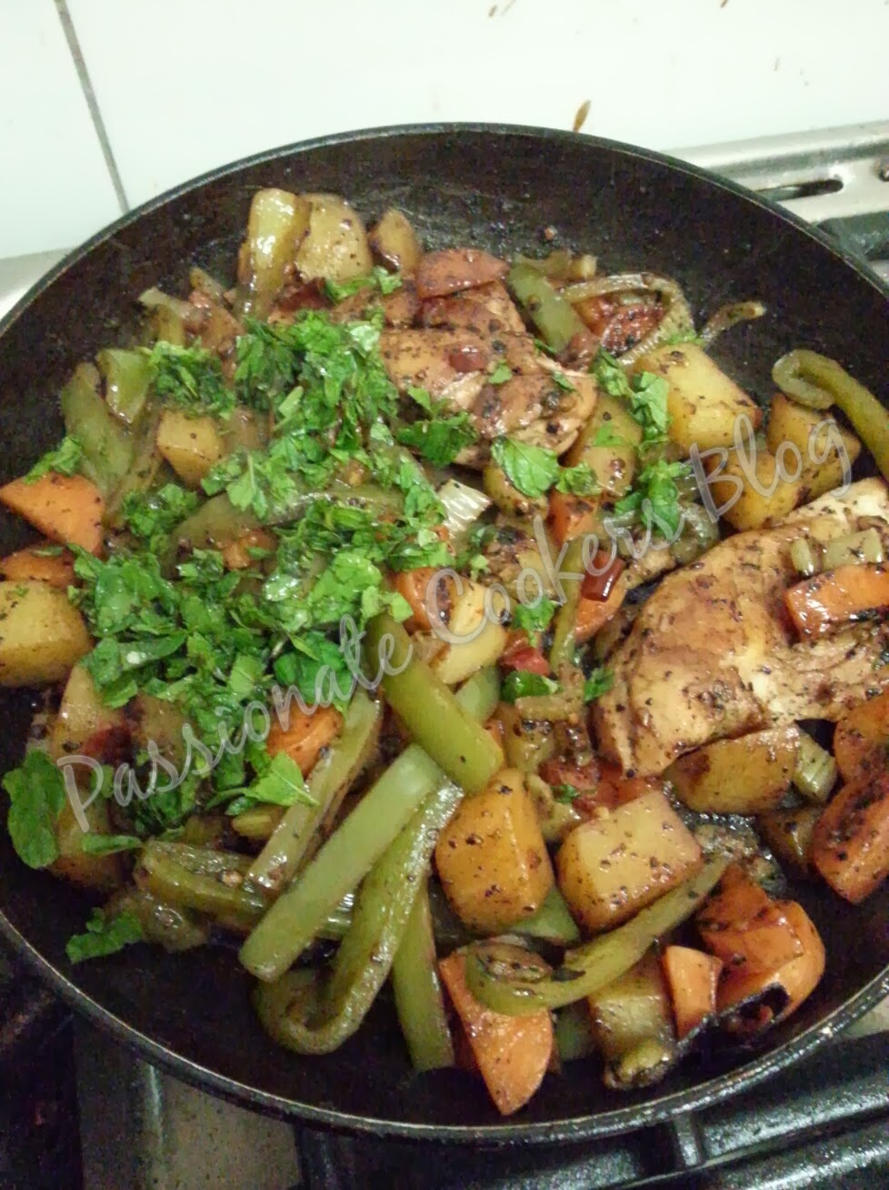 Cooking With A Passion Chicken N Veggies In Red Wine